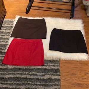 Gap stretch mini skirts